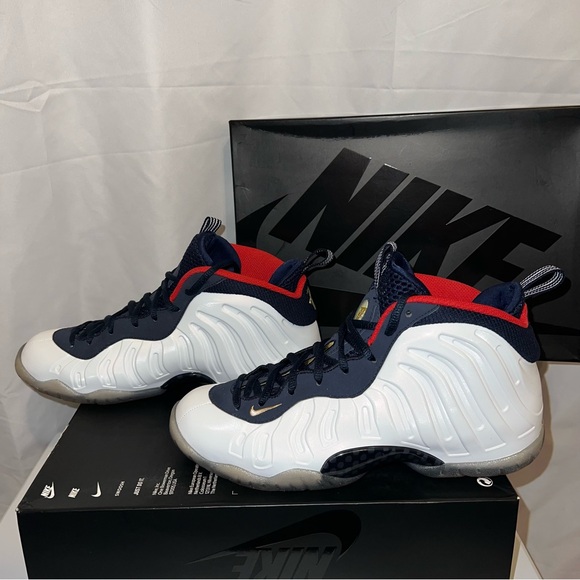 Nike Air Foamposite One Premium Olympic 2016 (GS) Size 7Y - Picture 4 of 11